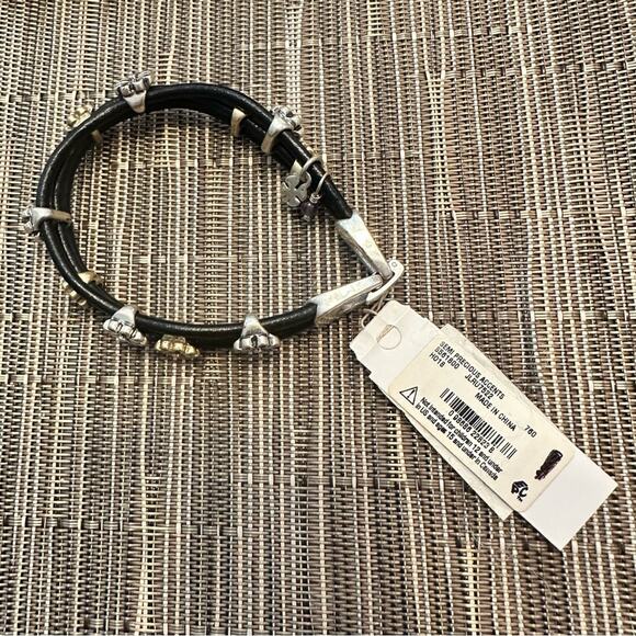 Lucky Brand Bracelet two tone Floral Flower Casual Boho Jewelry Bohemian NWT - Picture 8 of 14